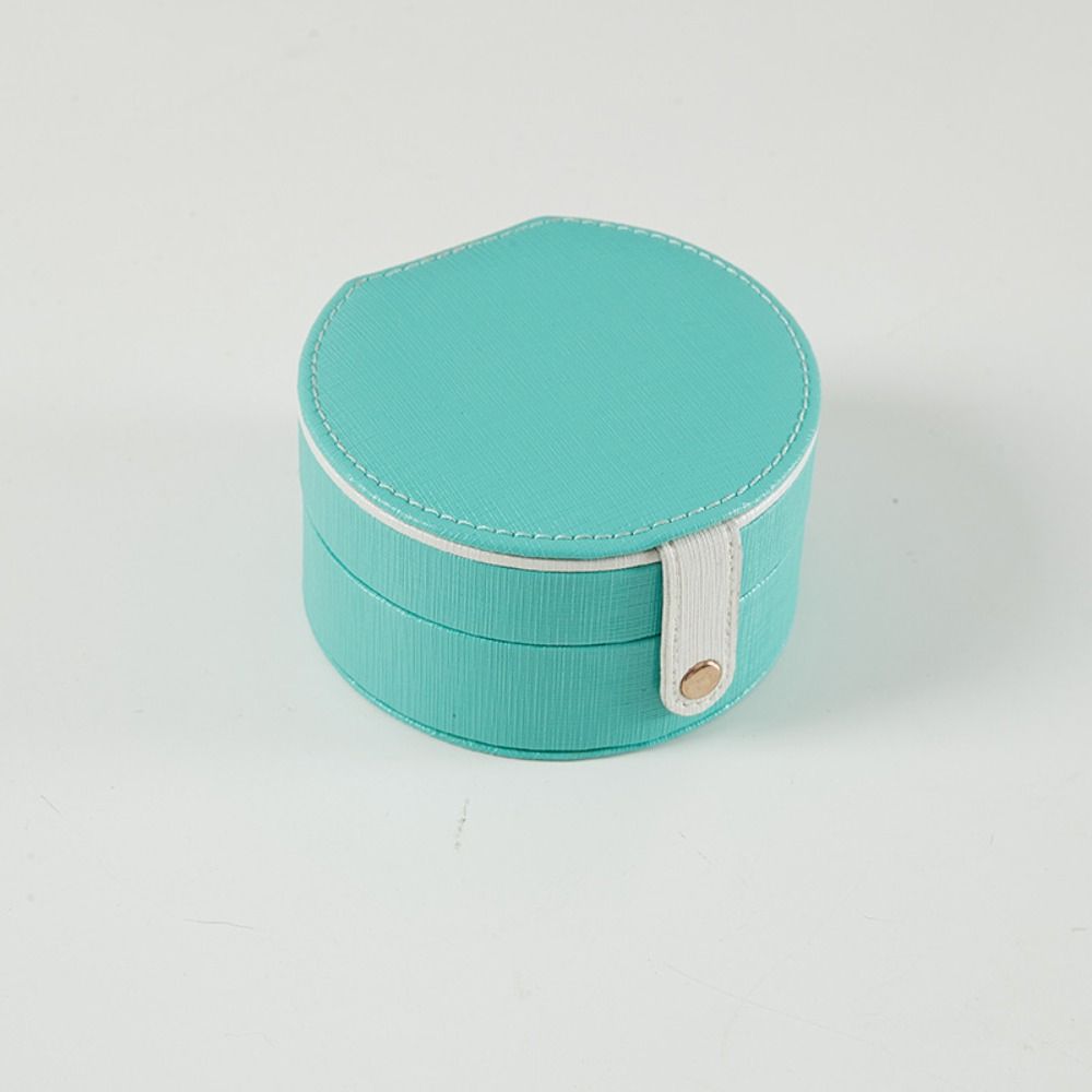 Leather Jewelry Packing Bag Multilayer Jewelry Holder Handbag Mini Jewelry Display Box  Travel
