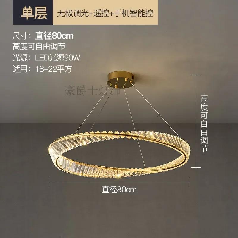 Luxury Gold Chandelier Ceiling Lamps For Living Room Bedroom Crystal Chandelier  Lighting IN STOCK