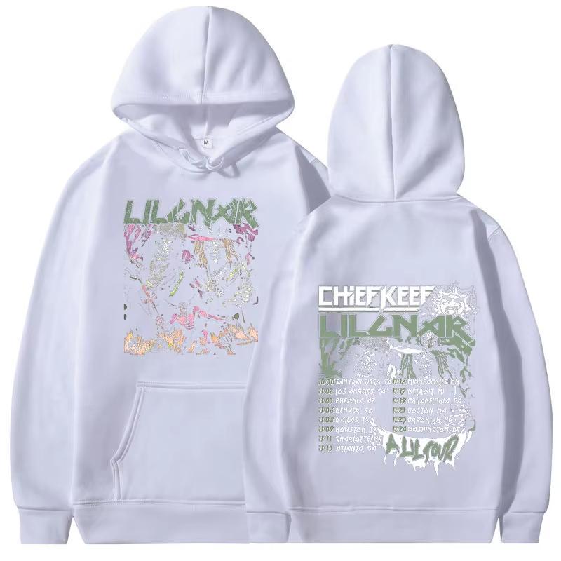 Rapper Chief Keef Tour Merch Hoodie, Unisex Fashion Hip Hop Long Sleeve Pullover Sweatshirt Streetwear Hoodies