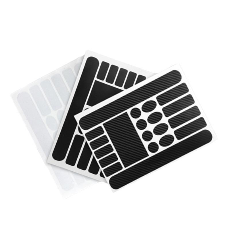 Carbon Fiber Texture Anti-Scratch Chain Guard & Frame Protection Sticker
