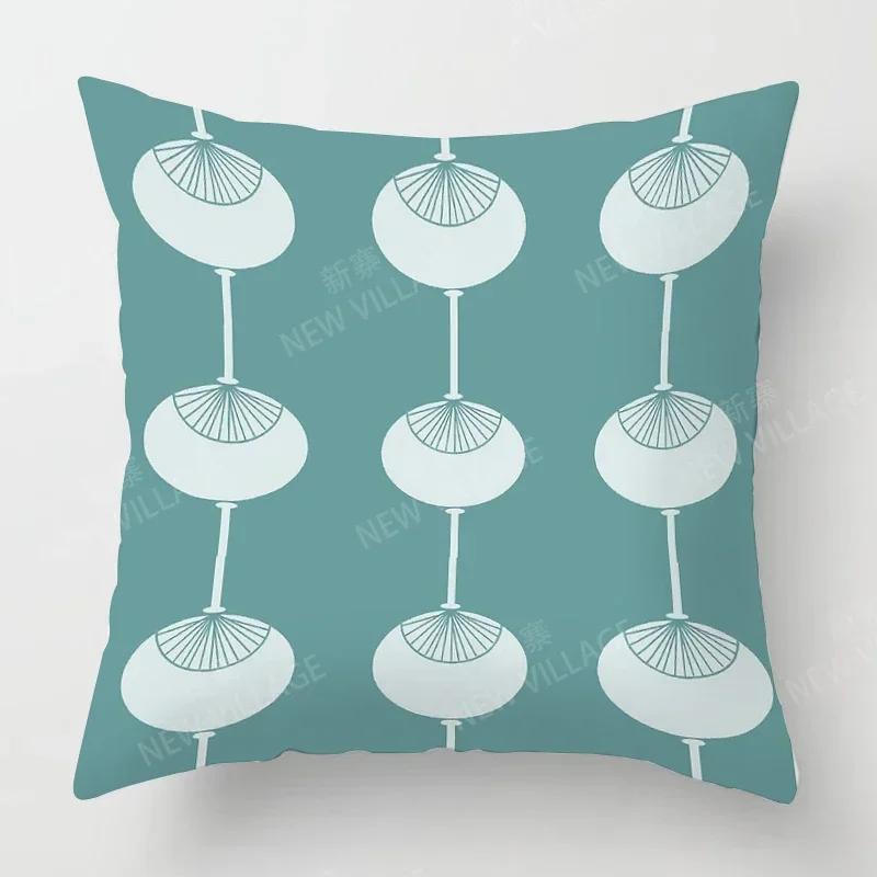 Nordic Fall Home Decor Autumn Throw Pillow Case Sofa Cushion Cover Modern   X   X Geometry