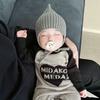 Cute Toddler Beret Cap Warm Infant Bonnet Soft Baby Knitted Hat