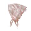 Printed Silk Scarf Women's Binding Bag Multifunctional Soft Girl Color Blocked Headscarf Triangle Korean Ins Temperament Cross-border