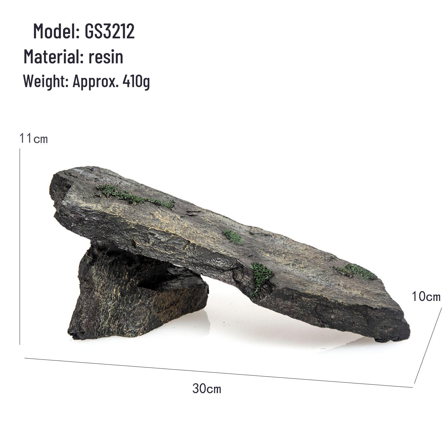 

Аквариумная платформа для баскинга черепах и укрытие для рептилий, декор в виде скалы