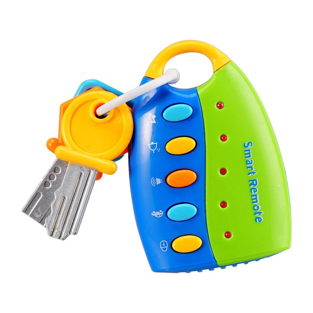 Baby Car Keys Toy Educational Key Toys Keychain Remote for Children Kids
