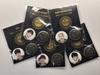 BTS [Unopened] 2014 Japan 1st Fan Meeting Official Badge 5-set (Bulk Purchase)
