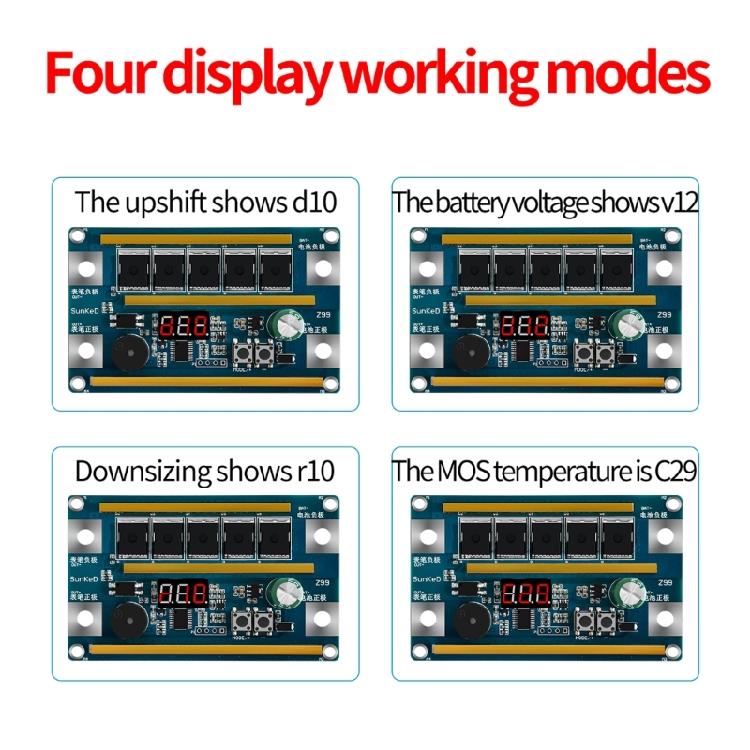 Punktschweißmaschinen-Steuerplatine Punktschweißgerät-Set für Nickelblech 18650 Lithium-Batterie Schweißen Elektronikreparatur