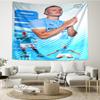 Haaland Tapestry Hanging for Bedroom,Livingroom, Playroom,Decor Art Room Wall Tapestry Holiday and Birthday Gifts