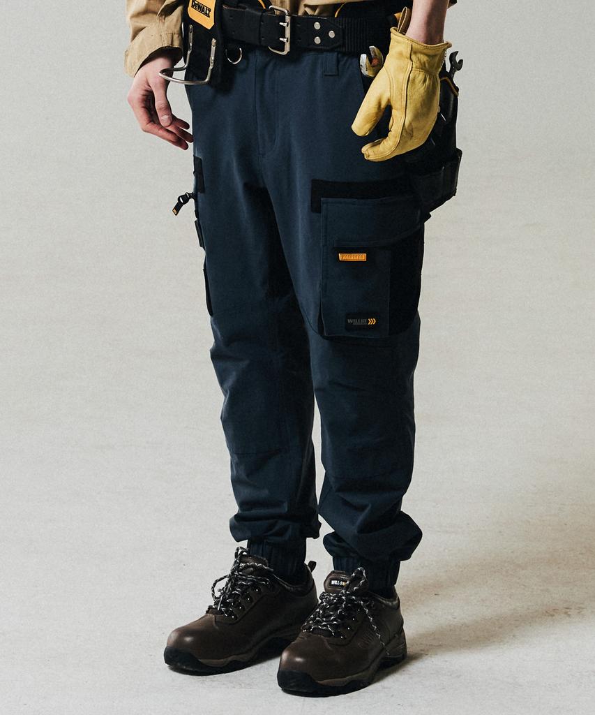 WILLBE LAB Front Pocket Jogger Pants (Bl)