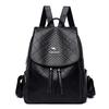 High Quality Leather Women's Backpack Purses with Tassel  Luxury Brand School Sac Lady Bookbag Teenage Girls Fashion Mochila