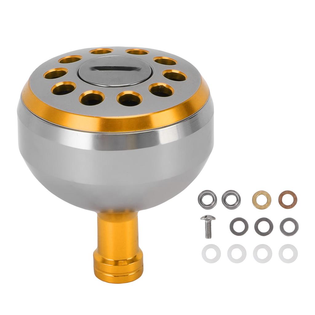 Fishing Reel Power Knob 38mm Aluminum Alloy Fishing Reel Replacement Handle Grip Fit for S A D Baitcasting Reel