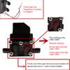 Backflow Diaphragm Pump Mini Self Priming DC12V FL3210H80W 12in Right Water Outlet