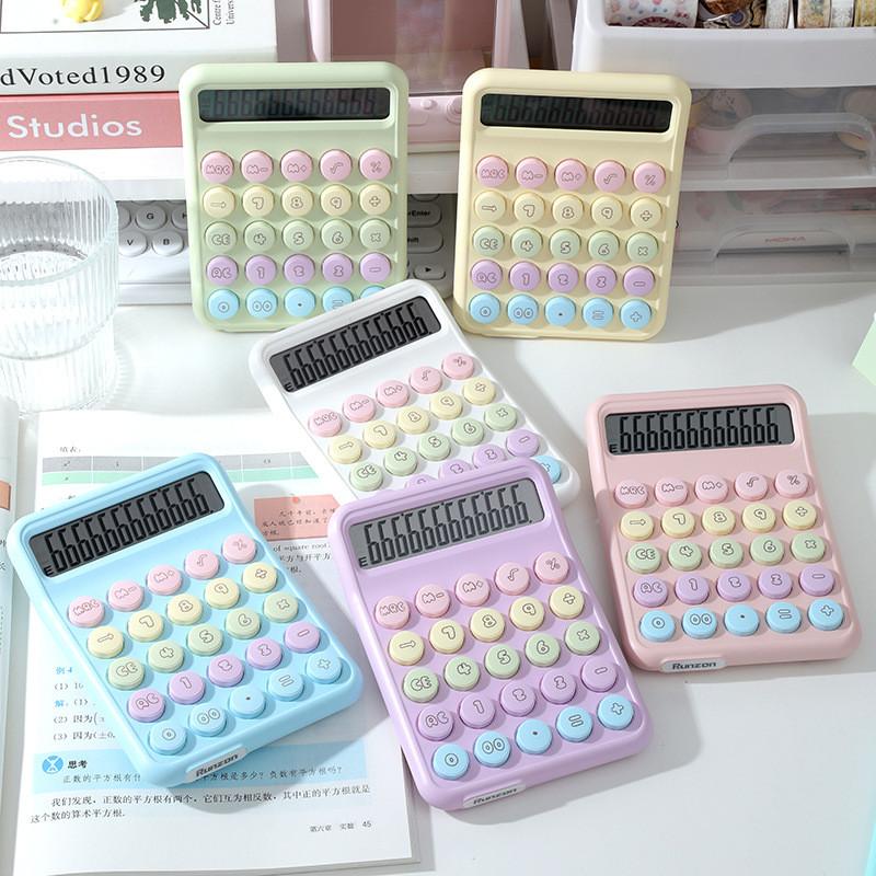 12 Digit Cute Scientific Calculator  Studentstest Stationery Office Easy Carry