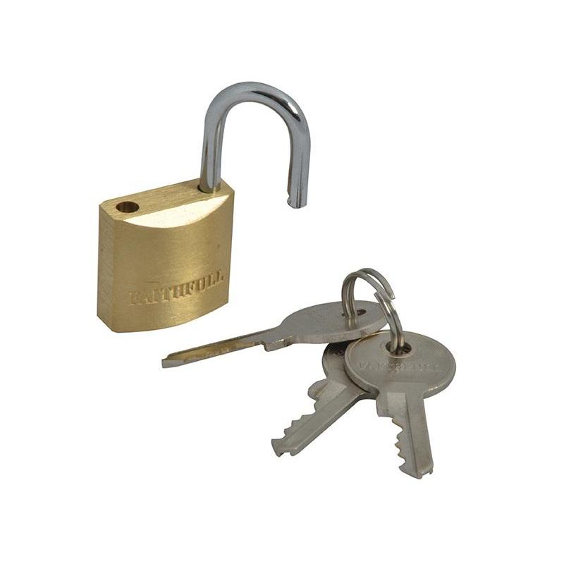 Faithfull Brass Padlock