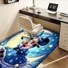 3D Printed Minnie Mouse,Moonlit Night,Starry Sky Anti-Slip Rug - Machine Washable Office Rug for Living Room, Bedroom, Office - Multiple Sizes