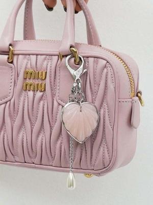 Llavero con corazón arrugado NEBR