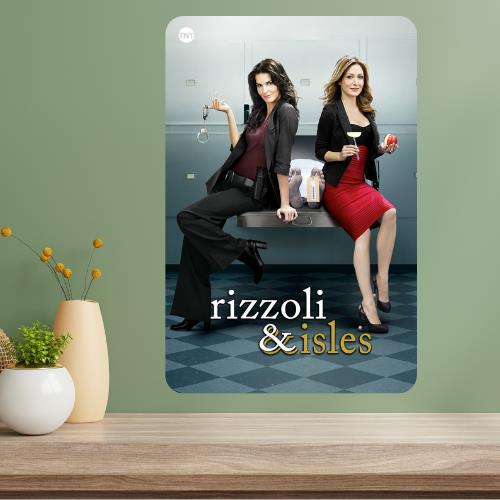 

Rizzoli Isles Classic TV Show Metal Poster Sign 20x30cm（7.8x11.8inch）