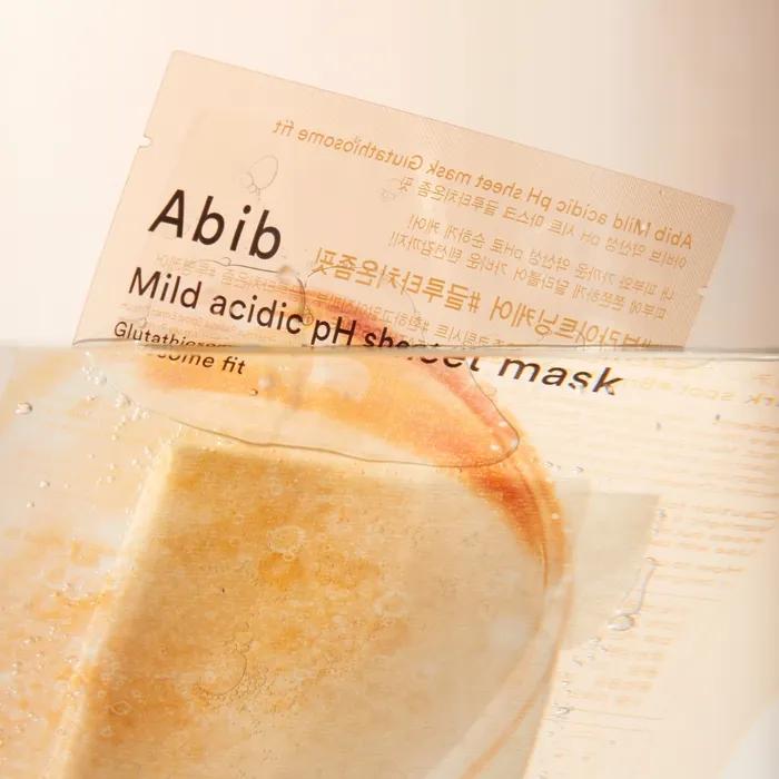 Mildly acidic sheet mask Glutathionesome fit 10 sheets