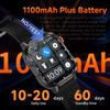 2025 New Men's Smart Watch Bluetooth Call 1100mAh Large Battery 60 Days Standby Time 2.01 Inch Screen IP68 Waterproof Motion Tracker