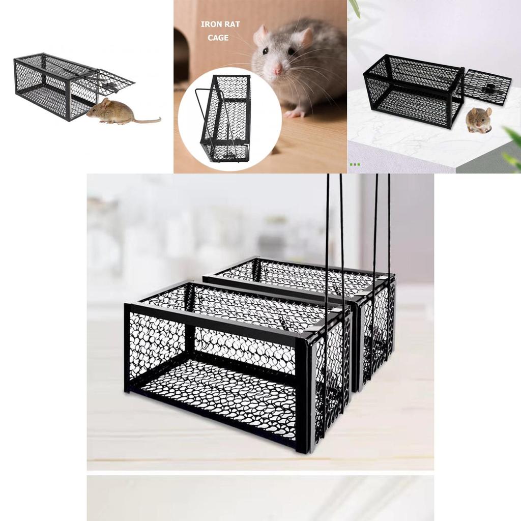 Automatic Iron Rat Mouse Trap Control Catcher Non-toxic And High Sensitive Structure For Safe Pest Control