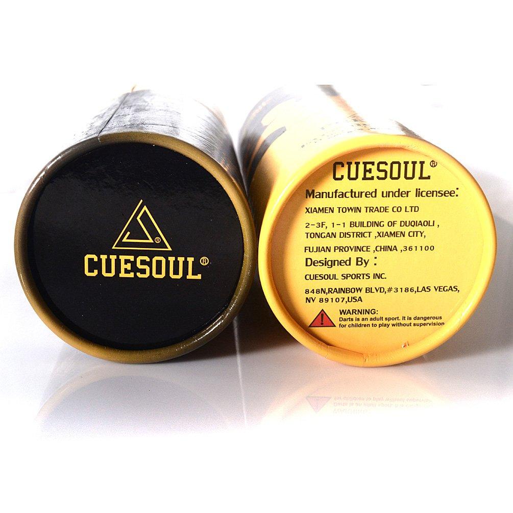 CUESOUL practice soft tip darts 12 pieces (17g/piece)