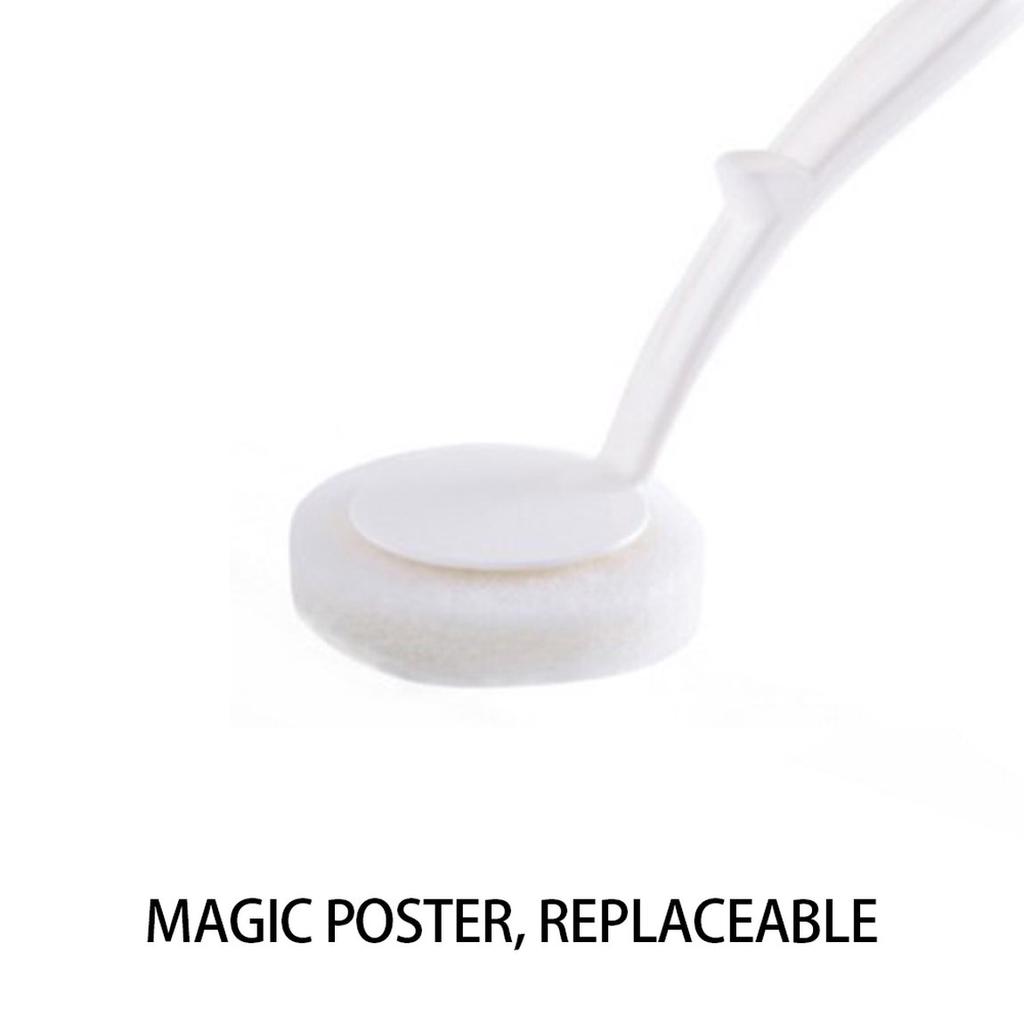 Buy Long Handle Sponge Brush Antibacterial Replacement Sponge Brush