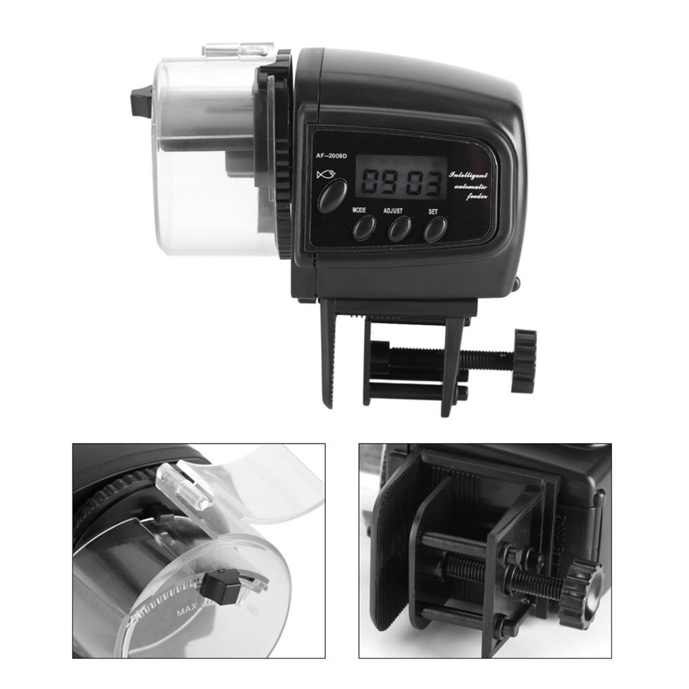 Large Capacity Electronic Fish Dispenser Automatic Feeding Timer  When Away From Home