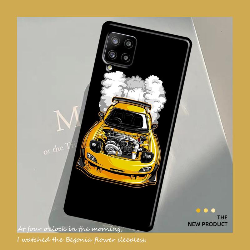JDM Car RX7 MX5 Case For Samsung Galaxy A54 A34 A52 A32 A22 A12 A13 A14 A23 A33 A53 A73 A51 A71 Cover
