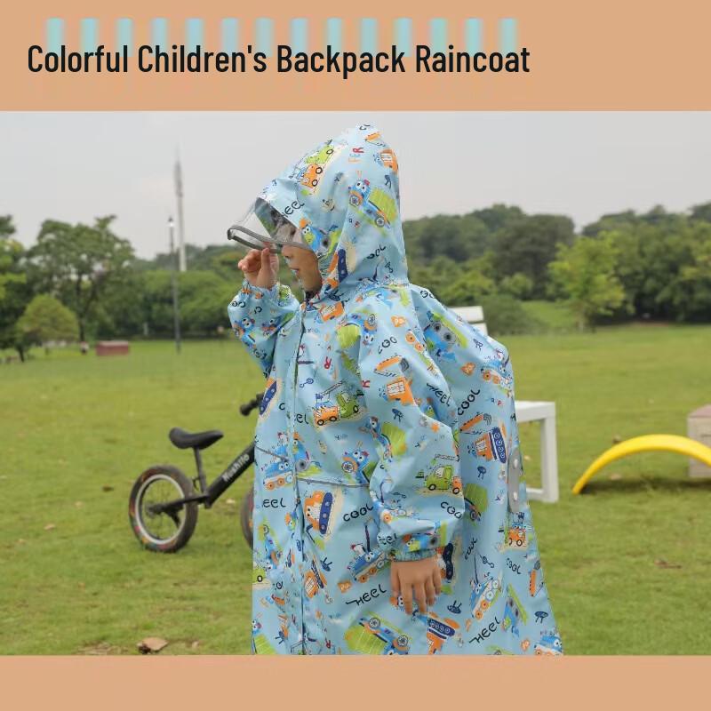 Handun Kids  Cartoon Rain Poncho