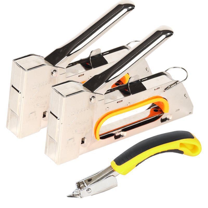 Manual U-Type Nail Gun for Spray Painting, Upholstery, and Canvas - Model 1008F