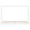 Kids  Bed White 90 X 200 Cm Solid Pine Wood