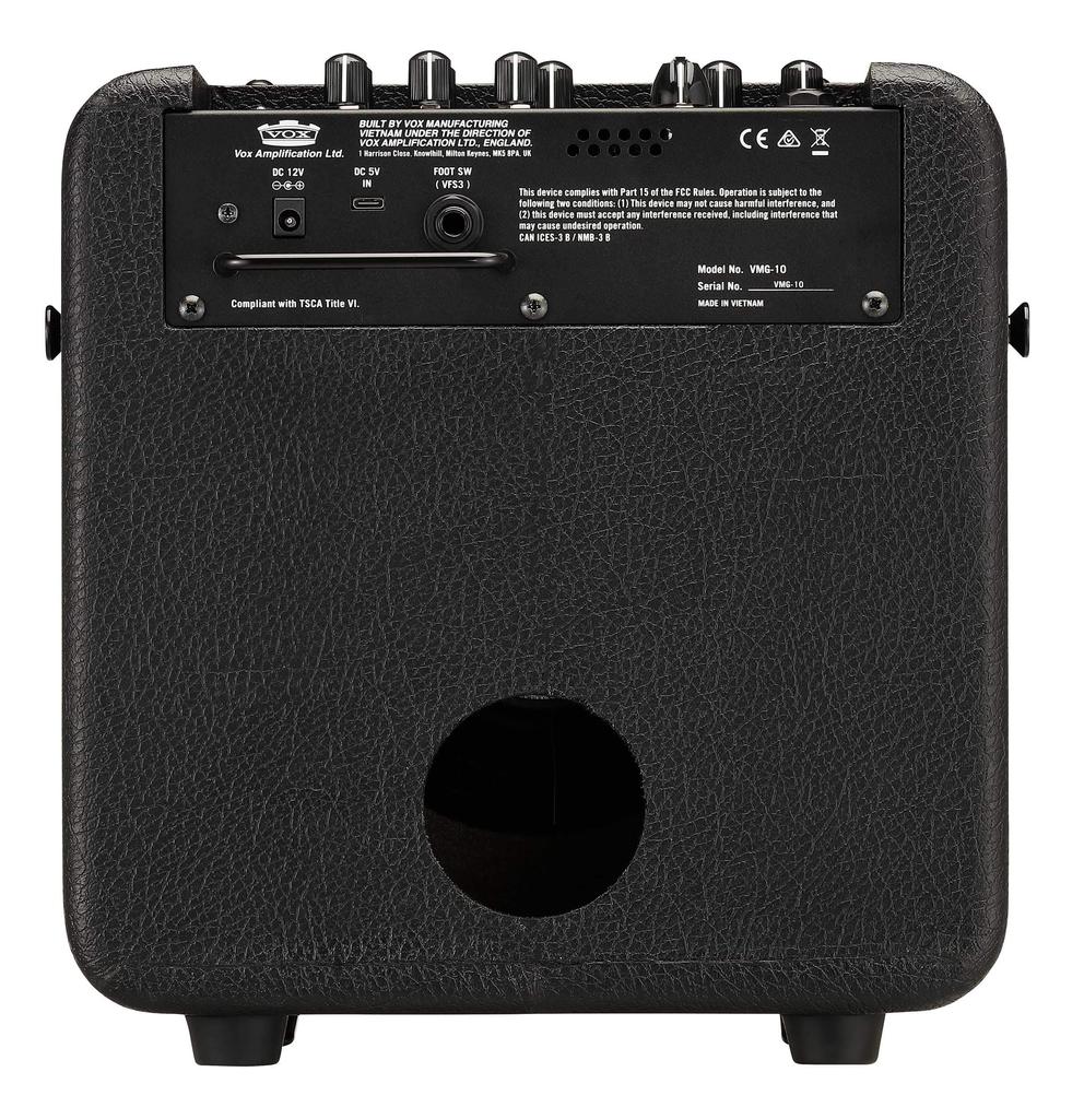 VOX MINI GO 10 Electric Guitar Modeling Amp 10W Portable Practice Amp Microphone Input Headphone Output Effects Rhythm Machine Looper MP3 Connectivity