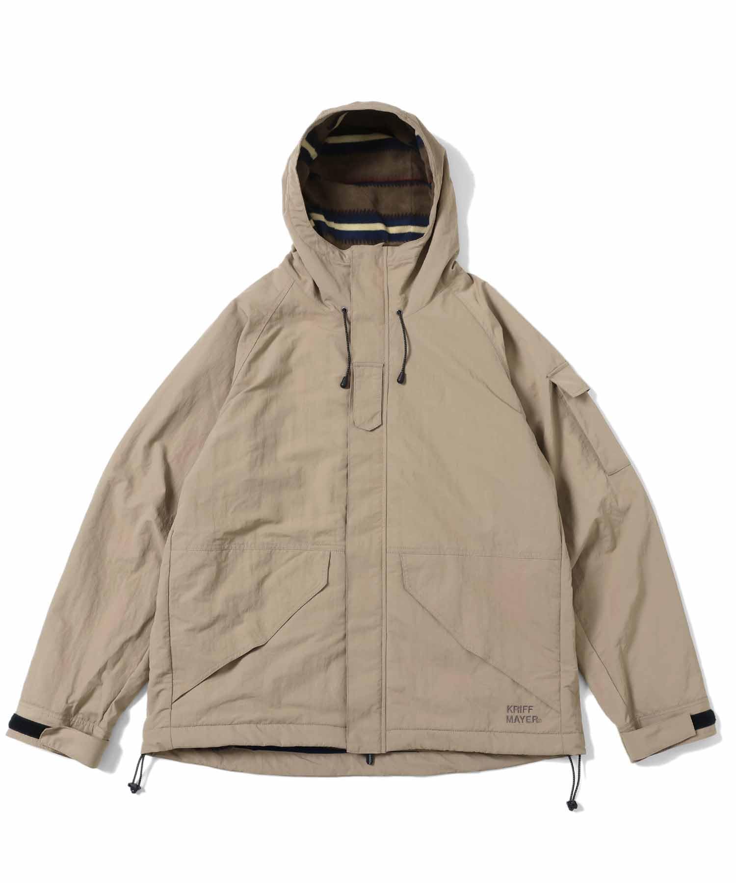 

Куртка Cleanness Trail Hood с капюшоном Mountain Parka MEDIUM бежевая [Cliff Meyer] мужская