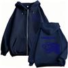 Omakase Album Alvaro Diaz Tour Zipper Sweatshirts Men's Vintage Hip Hop Hoodie Casual Oversized Zip Up Hoodies