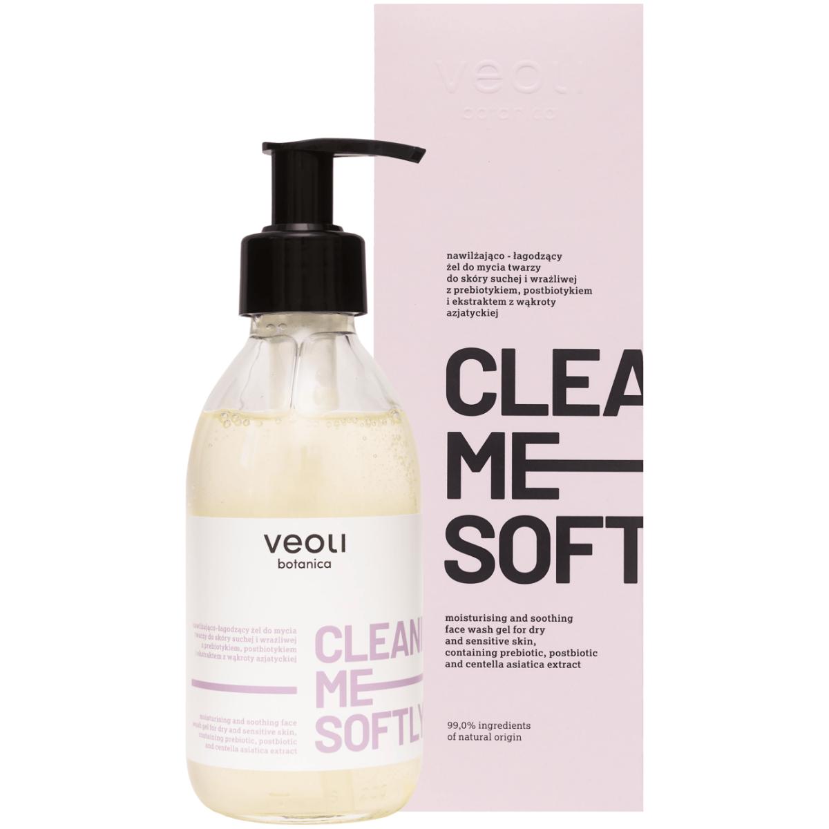 

Veoli Botanica Очищуючий гель для обличчя Softly, 190 мл
