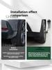 Mud Flaps For Geely EX5‑EM‑i Starray EM‑i 2026 2027 Car Splash Guards No Drilling No Tape All Weather Fender Car Accessories