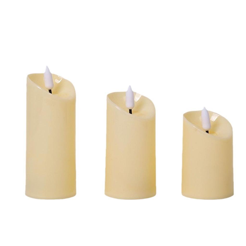 LED Simulated Candle: Perfect for Birthdays, Romantic Occasions, Weddings, and Theatrical Decorations.
