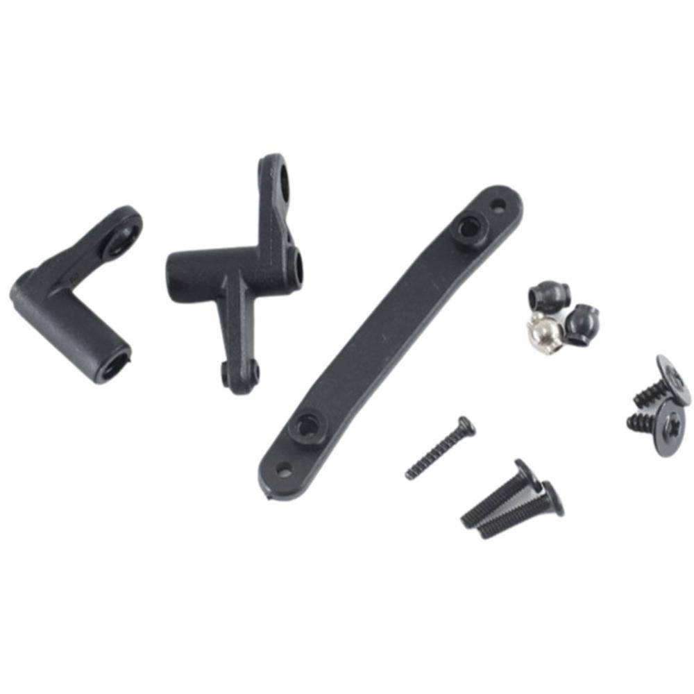 Lightweight Servo Crank Arm Kit for SCY 16101/16102/16103/16201 1/16 RC Car Steering Replacement