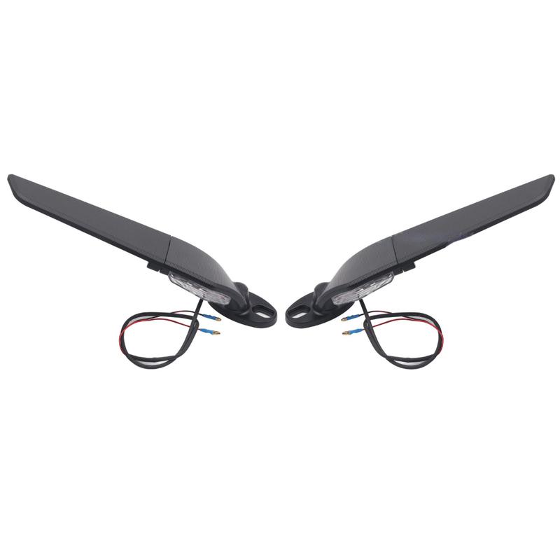 Rearview Mirror For Yamaha YZF R1 R3 R125 R25 R15V3 R1S Side Mirrors ModifiedWind Wing Rotating Espelhos Moto Espejo Retrovisor
