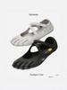 Vibram-Sole Women's Five-Finger Dance, Yoga, Pilates Split-Toe Indoor Fitness Shoes