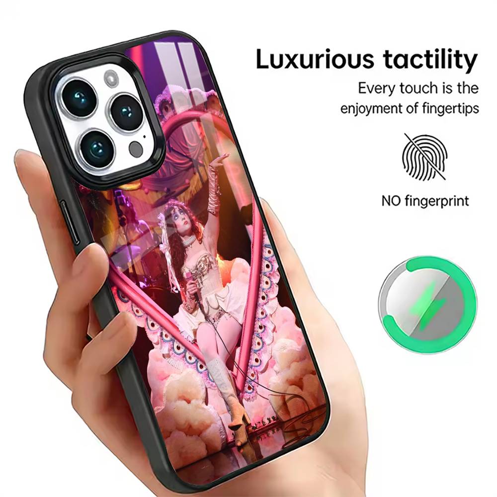 Vintage Pop Star Phone Case For iPhone17,16,15,14,13,12,11 Plus,Pro Magnetic For Magsafe Wireless Charging