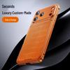 Crocodile Pattern Leather Metal Frame Anti-Drop Case for iPhone 17 Pro Max