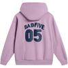 Li Ning Anti-Five Series Letter Loose Comfortable Long Sleeve Hoodie Men Hoodies Xianxia-Purple AWDTA71-5
