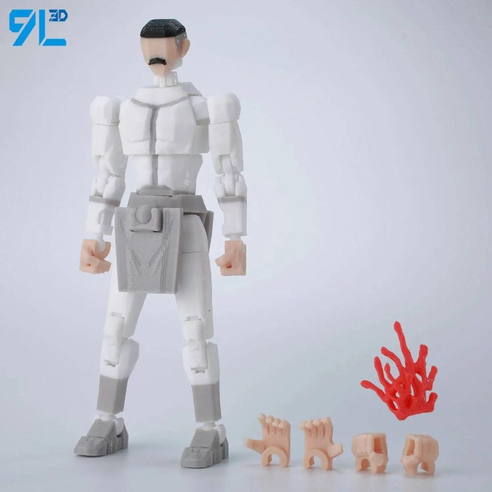 9L3D Dummy13 Lucky13 Invincible Boy Betrayal Anime Multi-Jointed Mechanical Limbs Action Figures Youth Titan13 Battle Toys Gifts