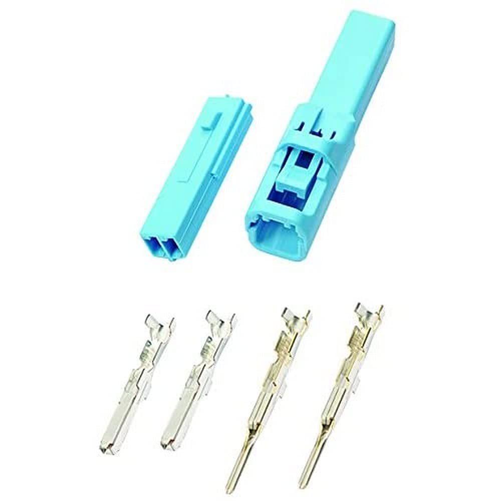 Daytona 96300 Honda NEW Turn Signal Connector Set, 2P Light Blue