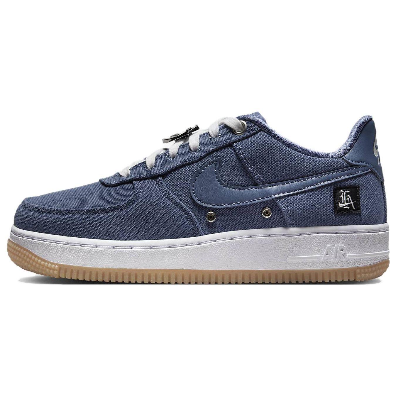 

Air Force 1 Low GS Nike Coast Pack — детские кроссовки West Coast Blue Diffused-Blue White FJ4617-491