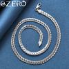 Special Offer 925 Sterling Silver 16/18/20/22/24 Inches Classic 6mm Chain Necklace For Men Women Wedding Fashion Luxury Jewelry