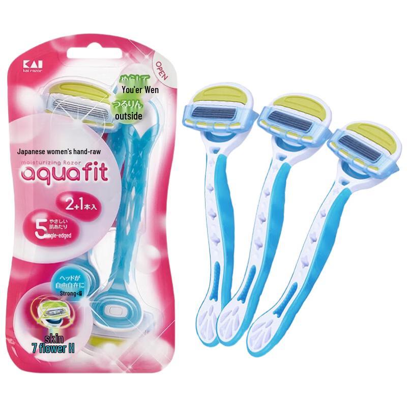 KAI Women s 5-Blade Disposable Razors 3-Pack