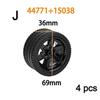 Construction Building Blocks Wheel Hub Technical Tire DIY Bricks Car Truck 69909 56908 32019 86652 56908 45982 41897 56908 54120