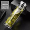 ZISIZ Portable Double-Layer Glass Cup